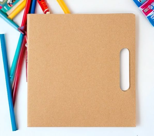 Набор RESOL из 6 карандашей в блокноте / Набор подарочных карандашей с разукрашкой